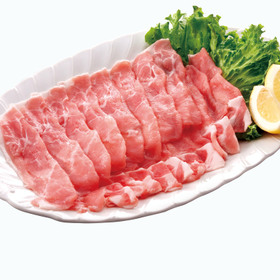 【イチオシ】豚肉ロースしゃぶしゃぶ用 213円(税込)