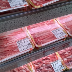 豚しゃぶしゃぶ用（ロース肉） 213円(税込)