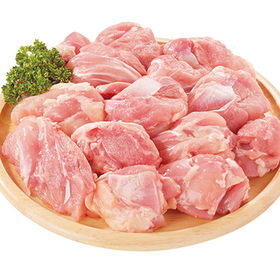若鶏モモ角切肉(鍋料理用)※解凍 74円(税込)