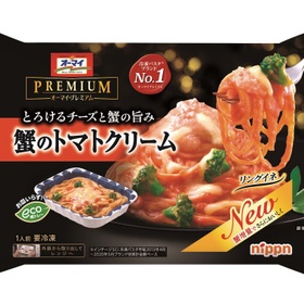 オーマイプレミアム蟹のトマトクリーム 192円(税込)