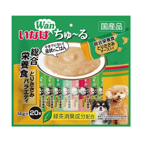 犬用ちゅ～る フレーバー各種 20本入 767円(税込)