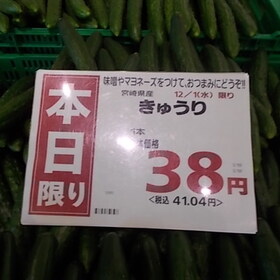 きゅうり 41円(税込)
