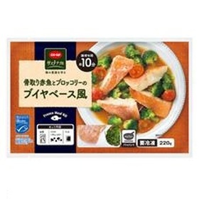ＣＯ・ＯＰ　骨取り赤魚とブロッコリーのブイヤベース風 410円(税込)