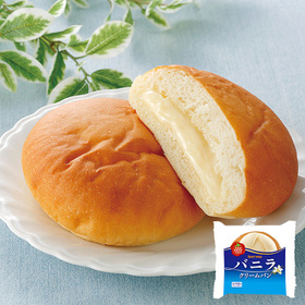 バニラクリームパン 118円(税込)