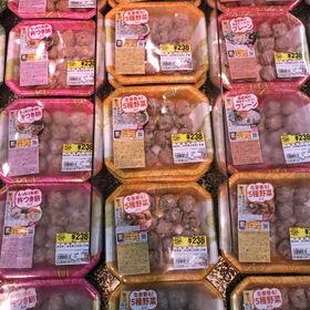 冷凍鶏だんご 258円(税込)
