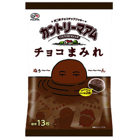ピーナッツチョコレート・アーモンドチョコレート・カントリーマアムチョコまみれ 214円(税込)