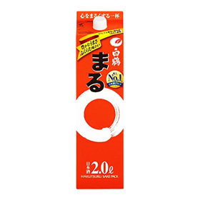 白鶴　まるパック　2㍑ 935円(税込)