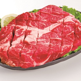 【イチオシ】牛肉かたロースポンドステーキ用 257円(税込)