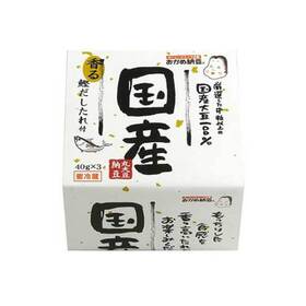 国産丸大豆納豆 107円(税込)
