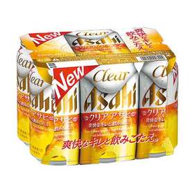 クリアアサヒ6缶パック 712円(税込)