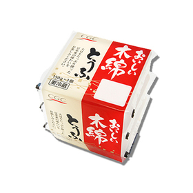 おいしい木綿豆腐 105円(税込)
