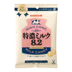 UHA味覚糖　特濃ミルク８．２ 159円(税込)