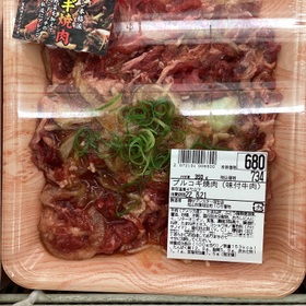 プルコギ焼肉(味付牛肉) 734円(税込)
