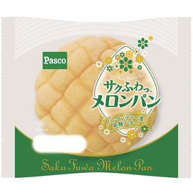 パスコ　サクふわっメロンパン 102円(税込)