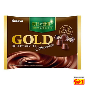 カバヤ食品 ゴールドチョコレート 214円(税込)