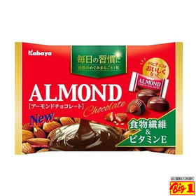 カバヤ食品 アーモンドチョコレート 214円(税込)
