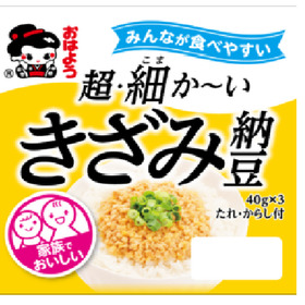 超細かいきざみ納豆３Ｐ 106円(税込)