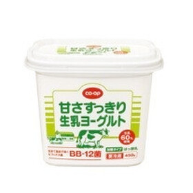 甘さすっきり生乳ヨーグルト 168円(税抜)