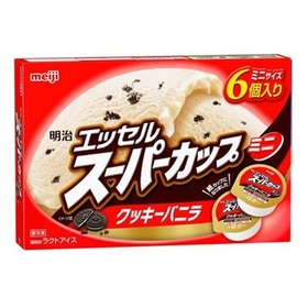 エッセルスーパーカップミニ  クッキーバニラ 321円(税込)
