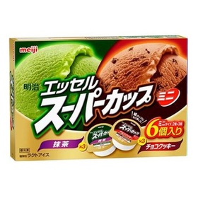 エッセルスーパーカップミニ  抹茶・チョコクッキー 321円(税込)