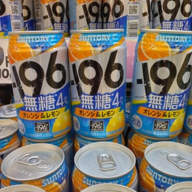 −196無糖オレンジ 110円(税込)