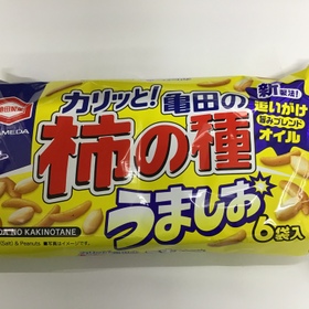 亀田製菓　亀田の柿の種うましお　150g 236円(税込)