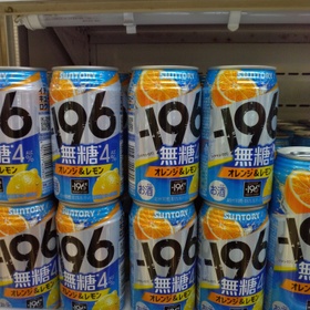 −196無糖オレンジレモンR 110円(税込)