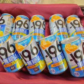 −196無糖　オレンジ＆レモン 110円(税込)