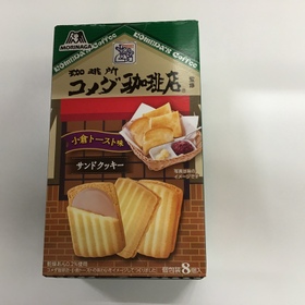 森永製菓　小倉トーストサンドクッキー　8個入 214円(税込)