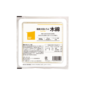 国産大豆とうふ　木綿 106円(税込)