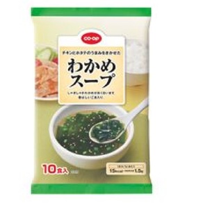 コープ　わかめスープ　１０袋入 10円引